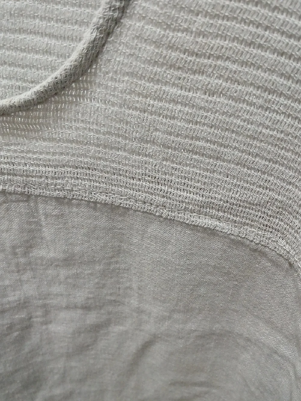 Light Gray Short-Sleeve Women's Tunic Dress - Picture 3 of 5